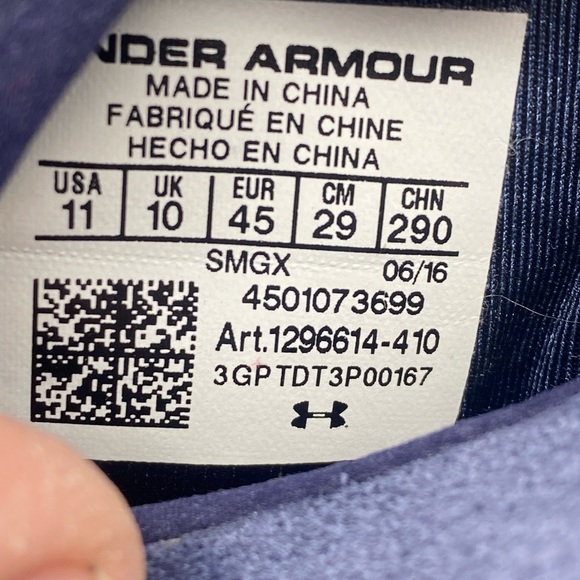 Under Armour Veloce Blue Suede - Picture 7 of 7